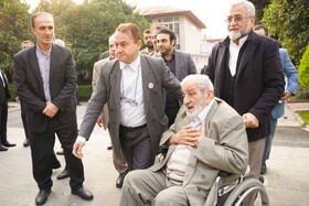 آیین نکوداشت حکیم تربیت، استاد دکتر علی قائمی امیری  با حضور صالحی وزیر میراث فرهنگی، گردشگری و صنایع دستی