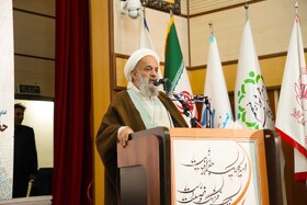 سخنرانی حجت الاسلام والمسلمین مجتبی  روحانی امام جمعه شهرستان بابل در آیین نکوداشت حکیم تربیت، استاد دکتر علی قائمی امیری