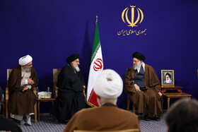 دیدار با اعضای کنگره بزرگداشت آیت‌الله میلانی با مقام معظم رهبری