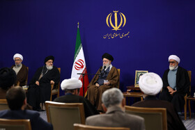 دیدار با اعضای کنگره بزرگداشت آیت‌الله میلانی با مقام معظم رهبری