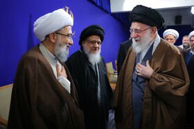 دیدار با اعضای کنگره بزرگداشت آیت‌الله میلانی با مقام معظم رهبری