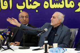 حضور فضل اله رنجبر نماینده مجلس شورای اسلامی در جلسه شورای اداری بخش فیروز آباد