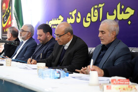 برگزاری جلسه شورای اداری بخش که با حضور منوچهر حبیبی استاندار کرمانشاه و فضل اله رنجبر و محمد رشیدی نمایندگان مجلس برگزار شد