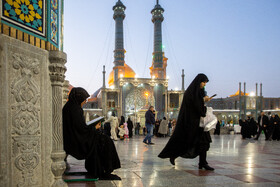 "لیلة الرغائب" شب آرزوها در حرم حضرت فاطمه معصومه(س)