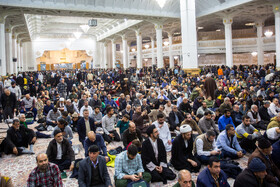 "لیلة الرغائب" شب آرزوها در حرم حضرت فاطمه معصومه(س)