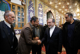 مراسم بزرگداشت علی‌اکبر پرورش با حضور سید عباس عراقچی، وزیر امور خارجه 