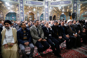 مراسم بزرگداشت علی‌اکبر پرورش با حضور سید عباس عراقچی، وزیر امور خارجه 