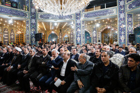 مراسم بزرگداشت علی‌اکبر پرورش با حضور سید عباس عراقچی، وزیر امور خارجه 