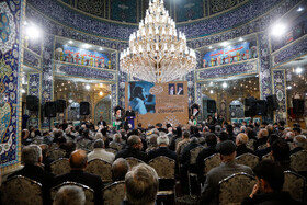 مراسم بزرگداشت علی‌اکبر پرورش با حضور سید عباس عراقچی، وزیر امور خارجه 