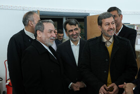 بازدید سید عباس عراقچی، وزیر امور خارجه از سالن اجلاس سران 