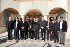 بازدید سید عباس عراقچی، وزیر امور خارجه از سالن اجلاس سران 