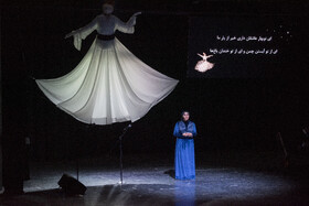 شعر خوانی «فاطمه ساداتی» در مراسم شب عرس«بمناسبت ۷۵۲ سالگرد در گذشت مولانا»_ساری