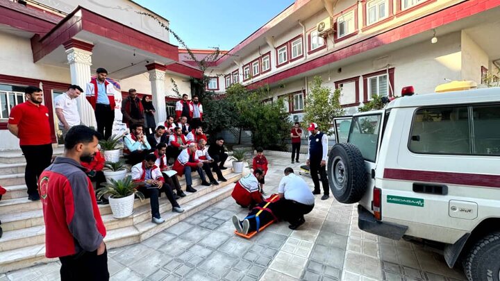 برگزاری دوره تربیت مربی کد ۳ امداد و کمک‌های اولیه