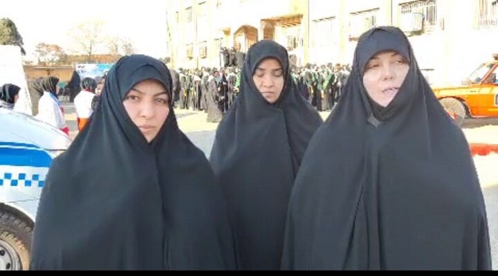 حضور ۴۰۰۰ بانوی بسیجی در مرحله دوم رزمایش «الی بیتالمقدس»