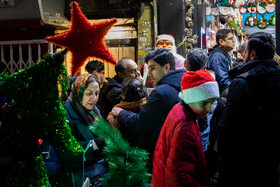 خرید کریسمس در آستانه سال نو میلادی