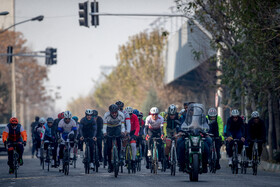 مسابقات دوچرخه سواری شهروندی به مناسبات روز پدر