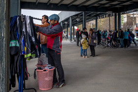 مسابقات دوچرخه سواری شهروندی به مناسبات روز پدر