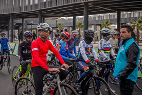 مسابقات دوچرخه سواری شهروندی به مناسبات روز پدر