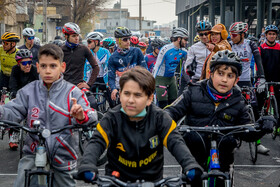 مسابقات دوچرخه سواری شهروندی به مناسبات روز پدر