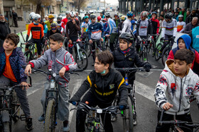 مسابقات دوچرخه سواری شهروندی به مناسبات روز پدر