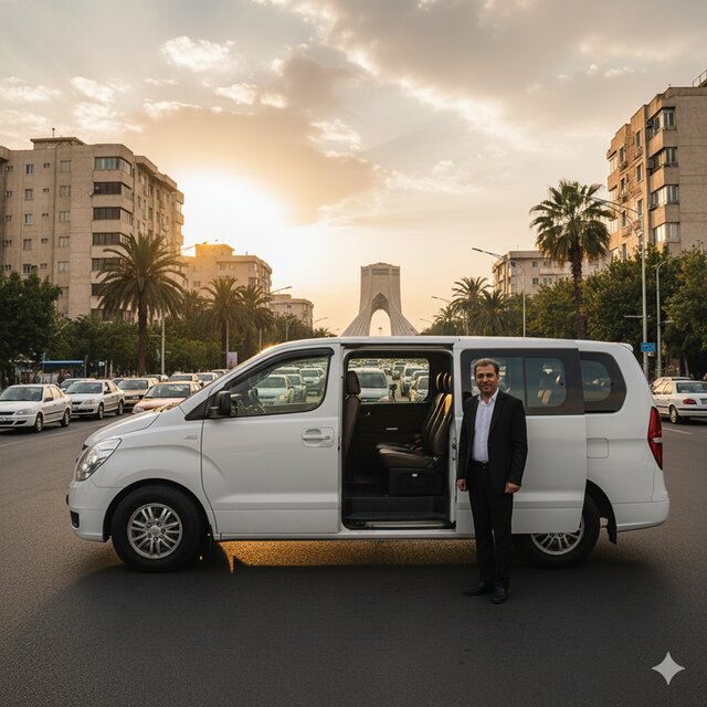 اجاره ون مسافرتی با راننده در کیان ون