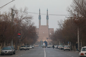 آلودگی هوا یزد - ۶ دی