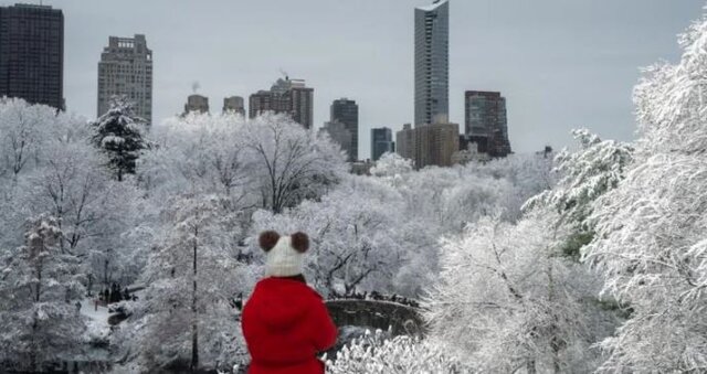 طوفان زمستانی در آمریکا؛ هزاران پرواز تحت تاثیر قرار گرفت