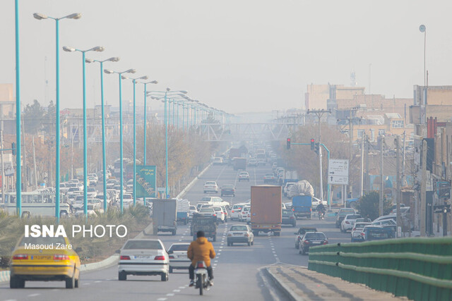 هوای بجنورد برای گروه‌های حساس ناسالم شد