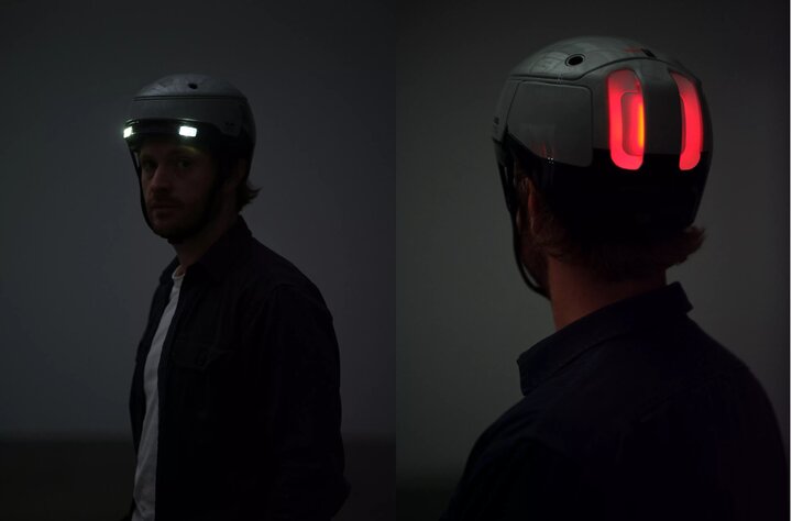 این کلاه ایمنی هوشمند یک سلاح مخفی دارد