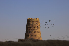 کاروانسرای شفیع‌آباد ، که قدمتش به دوره قاجاریه برمی‌گردد، به علت محل قرارگیری آن و هم‌نشینی با کلوت‌ها، از روزگاران قدیم به‌عنوان آخرین توقفگاه کاروان‌ها پیش از ورود به کویر به‌حساب می‌آید.