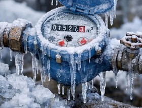 شرکت آب وفاضلاب استان: شهروندان سیستان و بلوچستانی مراقب یخ‌زدگی کنتور و تأسیسات آب باشند