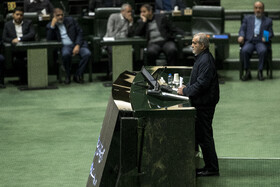 سخنرانی مسعود پزشکیان، رئیس جمهور در صحن علنی مجلس - ۷ دی