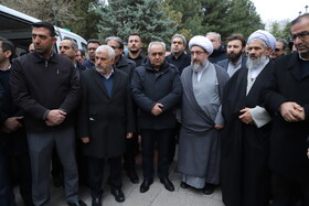 تشیع پیکر فرماندار فقید شهرستان مراغه