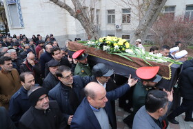 تشیع پیکر فرماندار فقید شهرستان مراغه