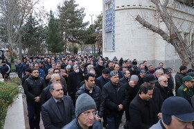 تشیع پیکر فرماندار فقید شهرستان مراغه