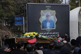 تشیع پیکر فرماندار فقید شهرستان مراغه