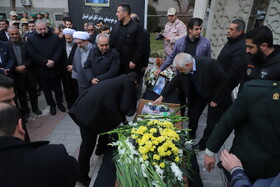 تشیع پیکر فرماندار فقید شهرستان مراغه