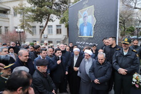 تشیع پیکر فرماندار فقید شهرستان مراغه