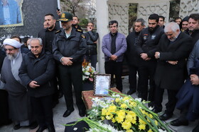 تشیع پیکر فرماندار فقید شهرستان مراغه