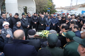 تشیع پیکر فرماندار فقید شهرستان مراغه