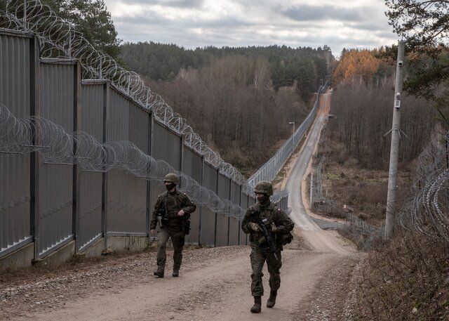 استحکامات ضد پهپادی لهستان در امتداد مرز شرقی تکمیل می‌شود