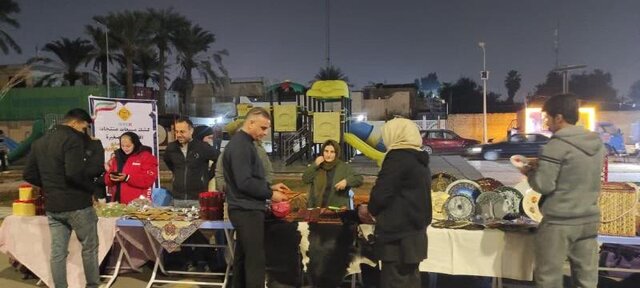 حضور صنعتگران ایلامی در پانزدهمین نمایشگاه صنایع‌دستی «کوت عراق»
