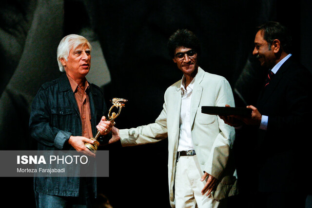 ناصر تقوایی و بهرام بیضایی در یک قاب