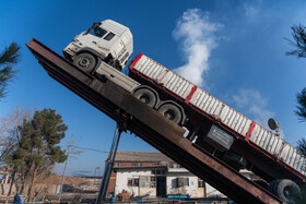 سکو تخلیه چغندرقند در کارخانه قند اصفهان