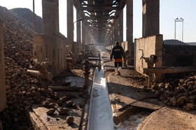 محل شستشو چغندر قند در کارخانه قند اصفهان