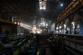 نمایی از سالن اصلی کارخانه قند اصفهان