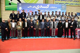 گلستان قهرمان مسابقات کبدی کشور شد