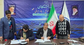 امضای توافق‌نامه مشترک جهاد دانشگاهی و دانشگاه آزاد کهگیلویه و بویراحمد