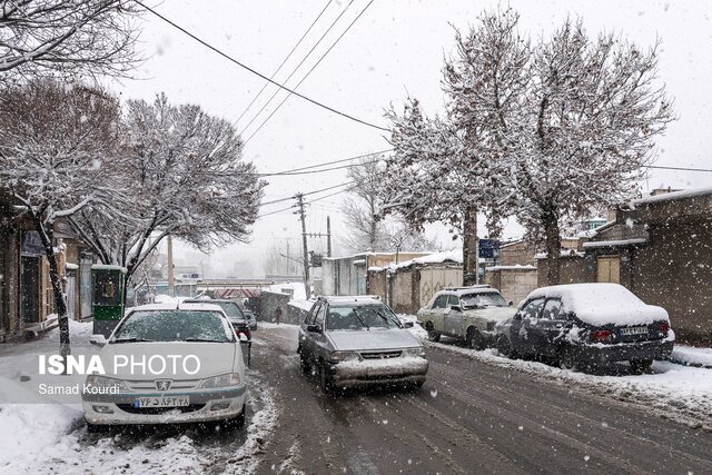 بارش برف و سرما مدارس طالقان را مجازی کرد