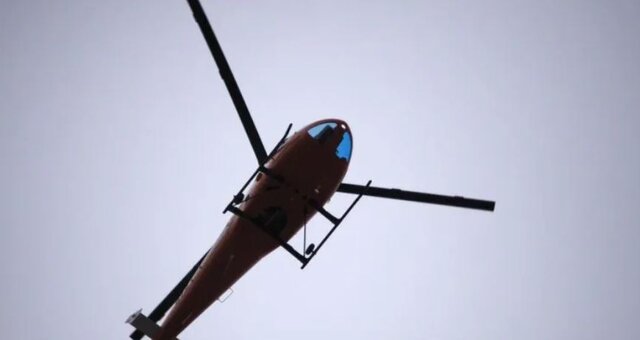 عکس: گتی ایمجز برخورد ۲ بالگرد در آسمان «نیوجرسی»